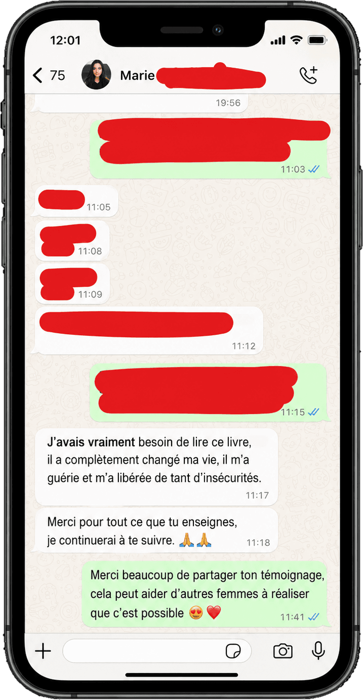 Témoignage d’une lectrice du Manuel de la Reconquête 2